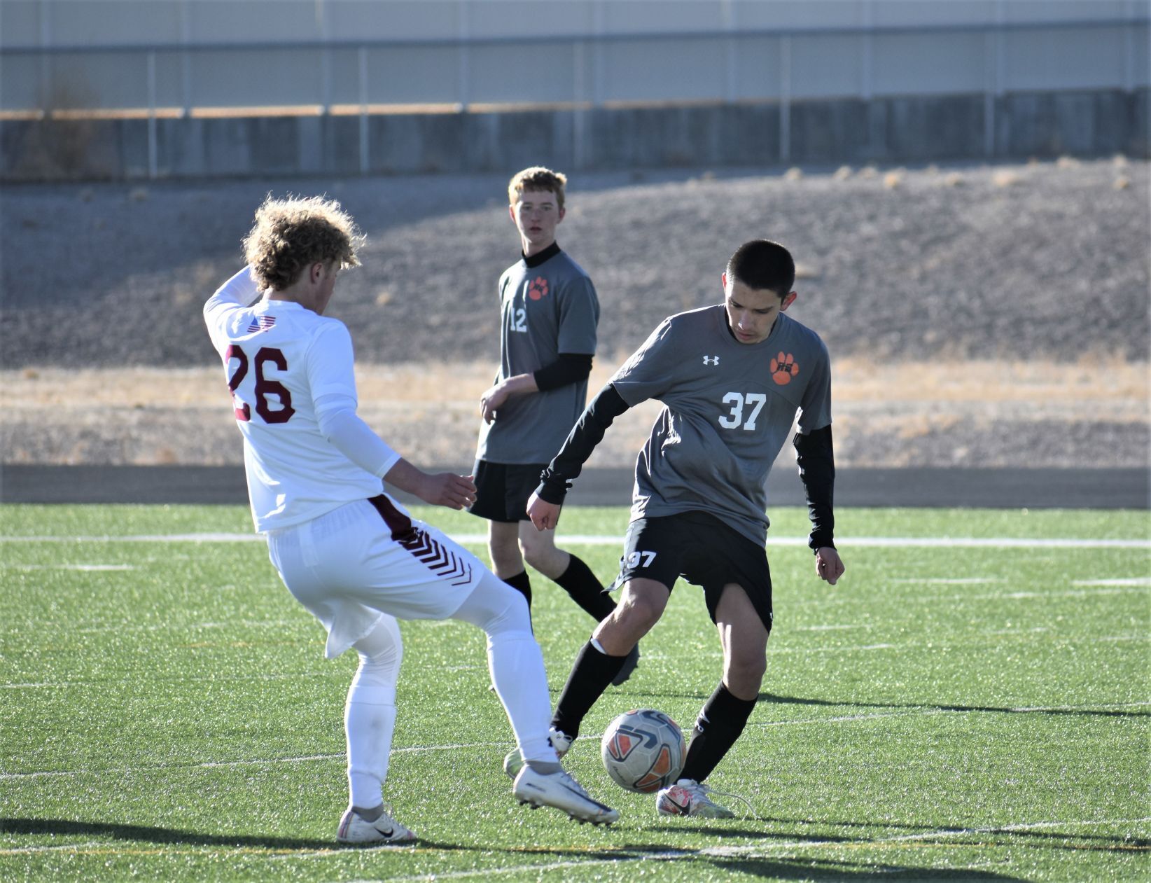 Fight for the ball